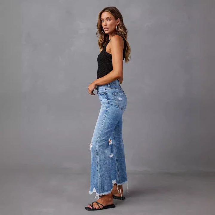 STACY DISTRESSED JEANS