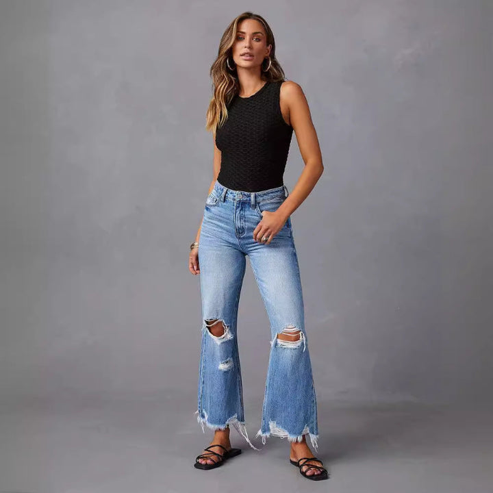 STACY DISTRESSED JEANS