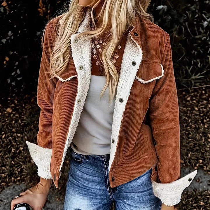 CLAIRE TRACKER CORDUROY JACKET