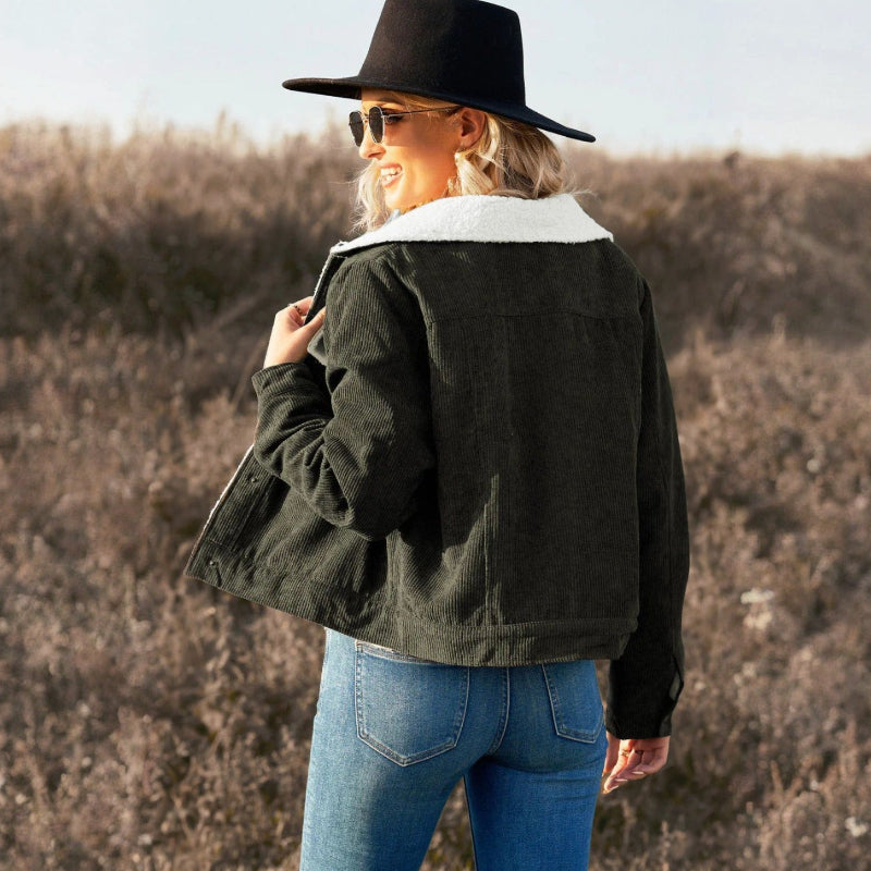 CLAIRE TRACKER CORDUROY JACKET