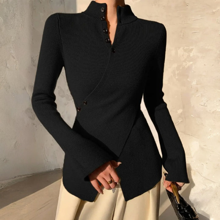 MIMI ASYMMETRICAL SWEATER